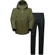 クライメイトレインスーツ アジアンフィット メン CLIMATE Rain-Suit AF Men 1010-26551 4601 iguana-black 3XLサイズ(日本：4XLサイズ) [アウトドア レインウェア上下セット メンズ]