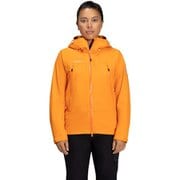 クライメイトレインスーツ アジアンフィット ウィメン CLIMATE Rain-Suit AF Women 1010-26561 2266 dark tangerine-black Mサイズ(日本：Lサイズ) [アウトドア レインウェア上下セット レディース]