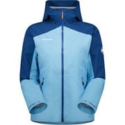 コンヴェイツアー ハードシェル フーデット ジャケット アジアンフィット ウィメン Convey Tour HS Hooded Jacket AF Women 50551 cool blue-deep ice XSサイズ(日本：Sサイズ) [アウトドア 防水ジャケット レディース]