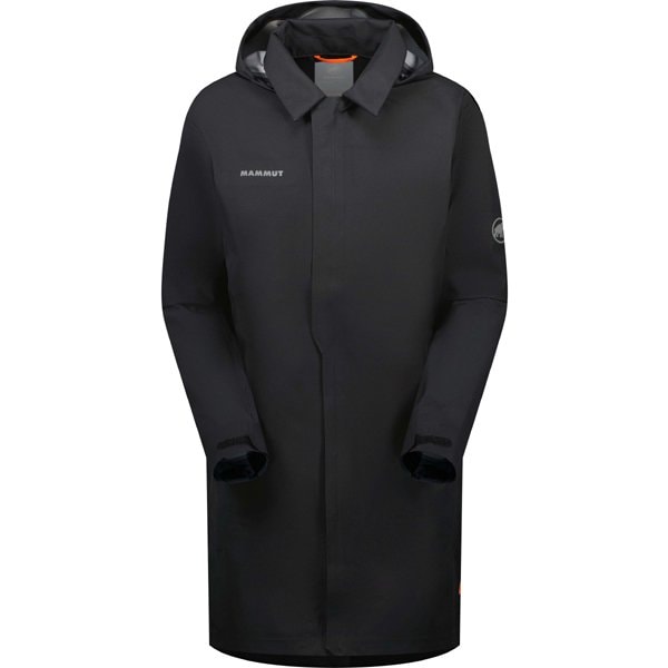 マムート MAMMUTゴアテックス ユーティリティハードシエル コンバティーブルコートアジアンフィット メン GORE-TEX Utility HS Convertible Coat AF Men 1010-30100 0001 black Lサイズ(日本：XLサイズ) [防水ジャケット メンズ]Ω