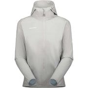 グラナイト ソフトシェル フードジャケット アジアンフィット ウィメン GRANITE SO Hooded Jacket AF Women 1011-00332 00697 platinum XSサイズ(日本：Sサイズ) [アウトドア ソフトシェルジャケット レディース]