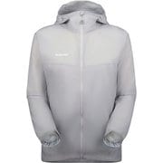 グライダー 2.0 ウィンドブレイク フーデッドジャケット アジアンフィット メン Glider 2.0WB Hooded Jacket AF Men 1012-00630 00697 platinum Mサイズ(日本：Lサイズ) [ウインドブレーカー メンズ]