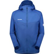 コンヴェイ ウィンドブロック フーデッド ジャケット アジアンフィット メン Convey WB Hooded Jacket AF Men 1012-00530 50550 deep ice Mサイズ(日本：Lサイズ) [アウトドア ウインドブレーカー メンズ]