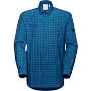 レニ ロングスリーブ シャツ メンメンズ Lenni Longsleeve Shirt Men 1015-00291 50554 deep ice-marine Sサイズ(日本：Mサイズ) [アウトドア シャツ メンズ]