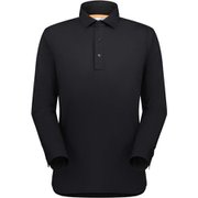 アクティブポロ ロングスリーブ シャツアジアンフィット メン Active Polo Longsleeve Shirt AF Men 1015-01250 0001 black Mサイズ(日本：Lサイズ) [ポロシャツ メンズ]