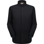 セオンロングスリーブシャツ アジアンフィットメン Seon Longsleeve Shirt AF Men 1015-01260 0001 black Sサイズ(日本：Mサイズ) [アウトドア シャツ メンズ]