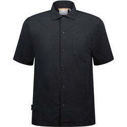 セオンシャツ アジアンフィットメン Seon Shirt AF Men 1015-01270 0001 black Lサイズ(日本：XLサイズ) [アウトドア シャツ メンズ]