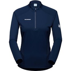 エナジー ファーストレイヤー ハーフ ジップ ロングスリーブ アジアンフィット レディース カットソー marine（5118） Sサイズ（日本：Mサイズ） 1016-01320