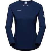 エナジーエフエルロングスリーブアジアンフィット ウィメン Aenergy FL Longsleeve AF Women 1016-01360 5118 marine Sサイズ(日本：Mサイズ) [アウトドア カットソー レディース]