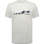 QD ロゴ プリント Tシャツ アジアンフィット メンズ カットソー white PRT3(00473) Sサイズ(日本:Mサイズ) 1017-02012