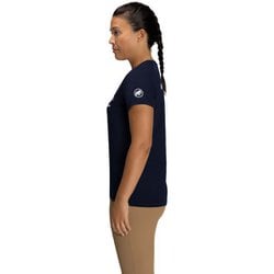 マムート（MAMMUT）（レディース）QD ロゴ プリント 半袖Tシャツ アジアンフィット 1017-02022-50355 速乾 マムート MAMMUT QD Logo Print T-Shirt AF Women[1017-02022