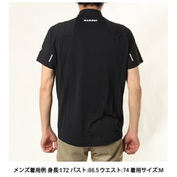 [Mammut] エナジー ハーフ ジップ Tシャツ アジアンフィット メンズ/Aenergy FL Half ZIP T-Shirt AF MEN 1017-04920