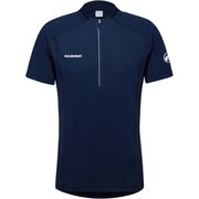 エナジー ファーストレイヤー ハーフ ジップ Tシャツ アジアンフィット メンズ カットソー marine(5118) Sサイズ 1017-04920