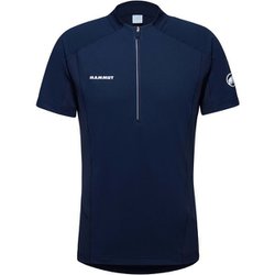 エナジー ファーストレイヤー ハーフ ジップ Tシャツ アジアンフィット メンズ カットソー marine（5118） Lサイズ 1017-04920