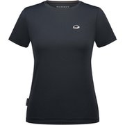 マムート エッセンシャルティーシャツアジアンフィット ウィメン Mammut Essential T-Shirt AF Women 1017-05090 00253 black PRT1 Mサイズ(日本：Lサイズ) [アウトドア カットソー レディース]