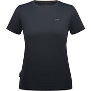 マムート エッセンシャルティーシャツアジアンフィット ウィメン Mammut Essential T-Shirt AF Women 1017-05090 00254 black PRT2 Mサイズ(日本：Lサイズ) [アウトドア カットソー レディース]