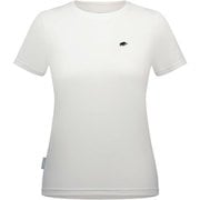 マムート エッセンシャルティーシャツアジアンフィット ウィメン Mammut Essential T-Shirt AF Women 1017-05090 00471 white PRT1 Mサイズ(日本：Lサイズ) [アウトドア カットソー レディース]