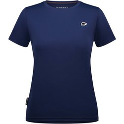 マムート エッセンシャルティーシャツアジアンフィット ウィメン Mammut Essential T-Shirt AF Women 1017-05090 50364 marine PRT1 XSサイズ(日本：Sサイズ) [アウトドア カットソー レディース]