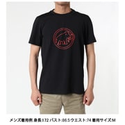 キューディー ロゴ プリントティーシャツ アジアンフィット メン クラシック QD Logo Print T-Shirt AF Men Classic 1017-05940 0001 black Mサイズ(日本：Lサイズ) [アウトドア カットソー メンズ]