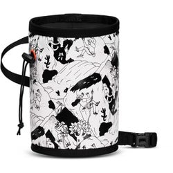 Gym Print Chalk Bag 2050-00340 00715 climbing scene AOP [クライミング チョークバッグ]