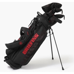 BRIEFINGキャディバッグ9.5型 CR-4 ブラック BRIEFING GOLF 日本正規品 ブリーフィング ゴルフ キャディ
