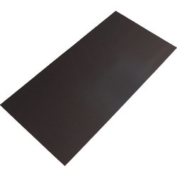 強力マグネット 1.5mm厚×520mm×1m 両面テープ貼り 6300000649