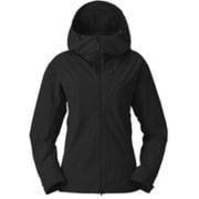 アリート ライト パーカー W's arete LT parka W's 101475 9000 Black Mサイズ [ソフトシェルジャケット レディース]