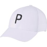 024425 [ゴルフ ストラクチャード P Cap ユニセックス ホワイトグロー/プーマ ブラック]