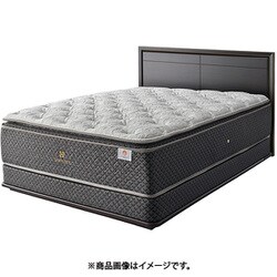 ベッドフレーム ヴィトーリアII VittoriaII DC（ダブルクッション台輪タイプ） ダークブラウン/CJブラック セミダブル ヴィトーリア2SDCダークCJBK