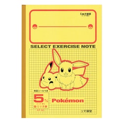 ポケットモンスター B5セレクト学習帳 5mm方眼 C柄 KP-5C