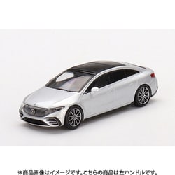 MGT00508-L 1/64 メルセデス ベンツ EQS 580 4MATIC ハイテックシルバーメタリック 左ハンドル [ダイキャストミニカー]