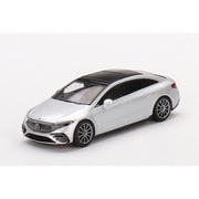 MGT00508-R 1/64 メルセデス ベンツ EQS 580 4MATIC ハイテックシルバーメタリック 右ハンドル [ダイキャストミニカー]
