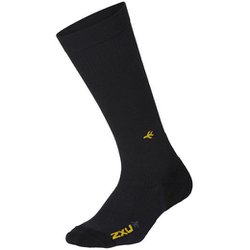 フライトコンプレッションソックス Flight Comp Socks UA5688E Black/Black Mサイズ [コンプレッションソックス]