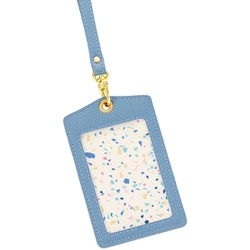 nofes（ノフェス） IDカードホルダータテ型 スモーキーブルー GLP1115A