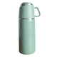 水筒 直飲み コップ 2way ROCCO One Push＆Cup Bottle 350ml オリーブ K04-8322