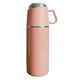 水筒 直飲み コップ 2way ROCCO One Push＆Cup Bottle 350ml ピンク K04-8324