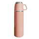 水筒 直飲み コップ 2way ROCCO One Push＆Cup Bottle 500ml ピンク K04-8329