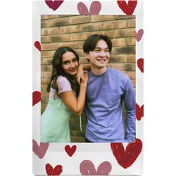 富士フイルム - 富士フイルム チェキ用フィルム instax mini HEART SKETCH instax™ “チェキ” mini フィルム HEART SKETCH（ハートスケッチ