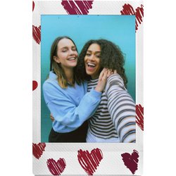 ハートスケッチ10枚60個セット INSTAX“チェキ”ミニフォーマットフィルム「HEART SKETCH（ハート