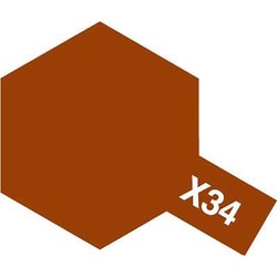 80034 タミヤ タミヤカラー エナメル塗料 X-34 メタリックブラウン [プラモデル用塗料]
