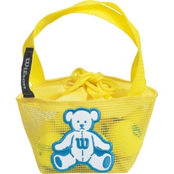 BEAR4 2ピースボール（1コア+1カバー） イエロー 8個入 [ウイルソンベアボール]