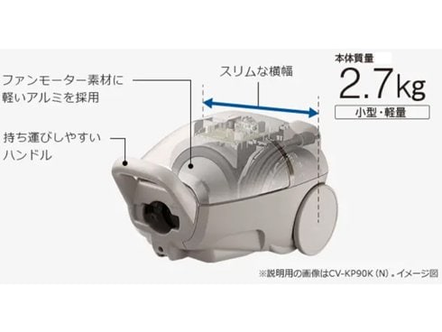 ヨドバシ.com - 日立 HITACHI CV-KV70K-W [キャニスター掃除機 紙