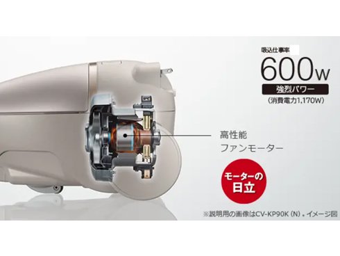 ヨドバシ.com - 日立 HITACHI CV-KV70K-W [キャニスター掃除機 紙