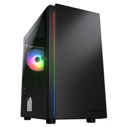 ヨドバシ.com - COUGAR クーガー Purity RGB Black ミニタワー パソコンケース ブラック CGR-5PC4B-RGB  通販【全品無料配達】