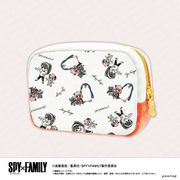 スパイファミリー ゆるスタ mini ポーチ A. オレンジ [キャラクターグッズ]
