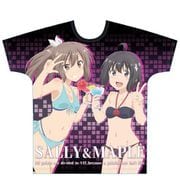 痛いのは嫌なので防御力に極振りしたいと思います。 フルグラフィックTシャツ メイプル＆サリー [キャラクターグッズ]
