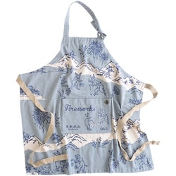 【新品未使用】 鳥獣戯画エプロン 新品未使用】 鳥獣戯画エプロン