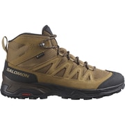 エックス ワード レザー ミッド ゴアテックス X WARD LEATHER MID GTX L47181800 KANGAROO/BLACK/DULL GOLD 25.5cm [ハイキングシューズ メンズ]
