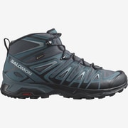 エックスウルトラ パイオニア ミッド ゴアテックス X ULTRA PIONEER MID GTX L47196400 EBONY/STARGAZER/QUARRY 26cm [ハイキングシューズ メンズ]
