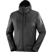 ボナッティ クロス フルジップ フィーディ BONATTI CROSS FZ HOODIE M LC2044400 DEEP BLACK Lサイズ [ランニングウェア ブレーカー メンズ]